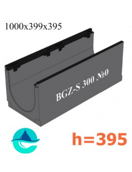 BGZ-S DN300 H395, № 0 лоток бетонный водоотводный 